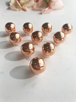 Solid Copper Spheres
