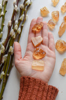 Honey Calcite - Small Raw Chunks