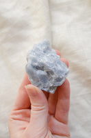 Blue Calcite Raw Crystals