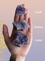 Amethyst Raw Crystal Cluster Geodes